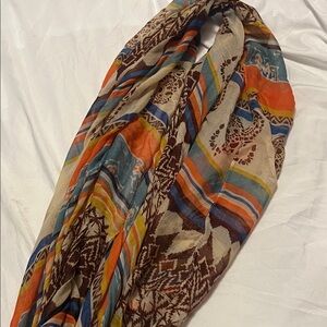 Colorful Patterned Scarf